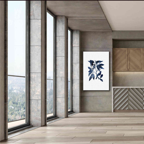 Image of 'Blue Night Bird' by Andrea Haase, Giclee Canvas Wall Art,40 x 60