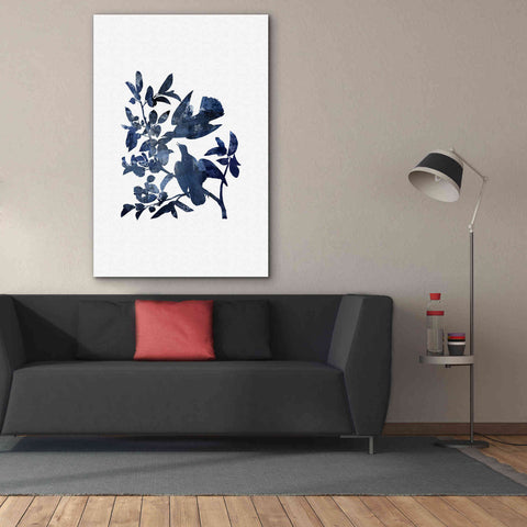 Image of 'Midnight Bluebirds' by Andrea Haase, Giclee Canvas Wall Art,40 x 60