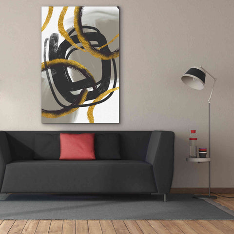 Image of 'Gold Meets Neutrals IV' by Andrea Haase Giclee Canvas Wall Art,40 x 60