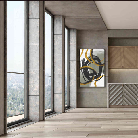 Image of 'Gold Meets Neutrals IV' by Andrea Haase Giclee Canvas Wall Art,40 x 60