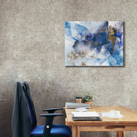 Image of 'Alcohol Ink Fantasy VI' by Andrea Haase Giclee Canvas Wall Art,34 x 26