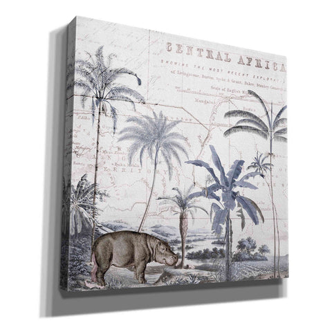 Image of 'Hippo Adventure' by Andrea Haase Giclee Canvas Wall Art