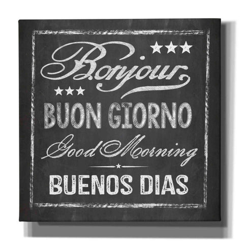 Image of 'Chalkboard Greeting' by Andrea Haase Giclee Canvas Wall Art