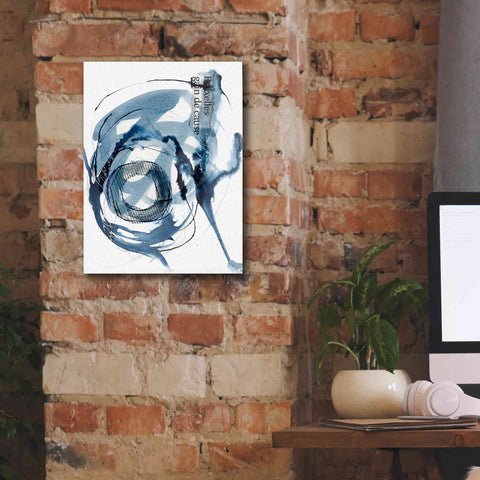 Image of 'Story Of Hope Blue' by Andrea Haase Giclee Canvas Wall Art,12 x 16