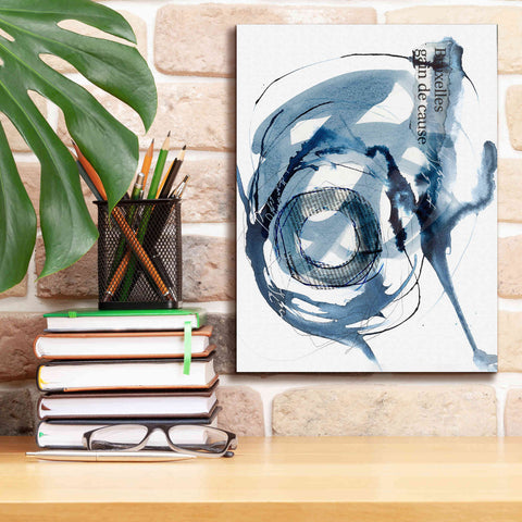 Image of 'Story Of Hope Blue' by Andrea Haase Giclee Canvas Wall Art,12 x 16