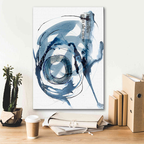 Image of 'Story Of Hope Blue' by Andrea Haase Giclee Canvas Wall Art,18 x 26