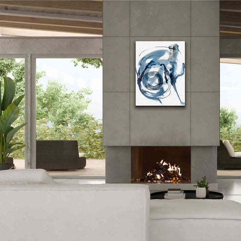 Image of 'Story Of Hope Blue' by Andrea Haase Giclee Canvas Wall Art,26 x 34