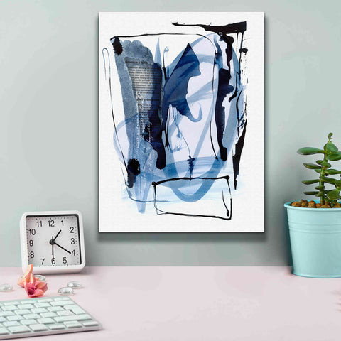 Image of 'Story Of Faith Blue' by Andrea Haase Giclee Canvas Wall Art,12 x 16
