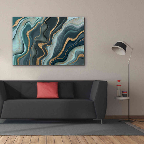 Image of 'Marbled Ink' by Andrea Haase Giclee Canvas Wall Art,60 x 40