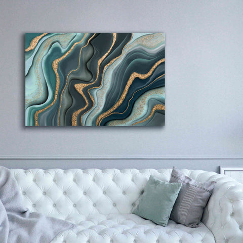 Image of 'Marbled Ink' by Andrea Haase Giclee Canvas Wall Art,60 x 40