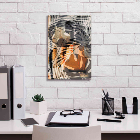 Image of 'Exotic Night Orange' by Andrea Haase Giclee Canvas Wall Art,12 x 18