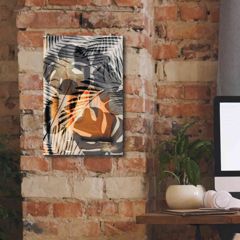 Image of 'Exotic Night Orange' by Andrea Haase Giclee Canvas Wall Art,12 x 18