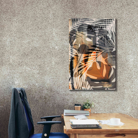 Image of 'Exotic Night Orange' by Andrea Haase Giclee Canvas Wall Art,26 x 40