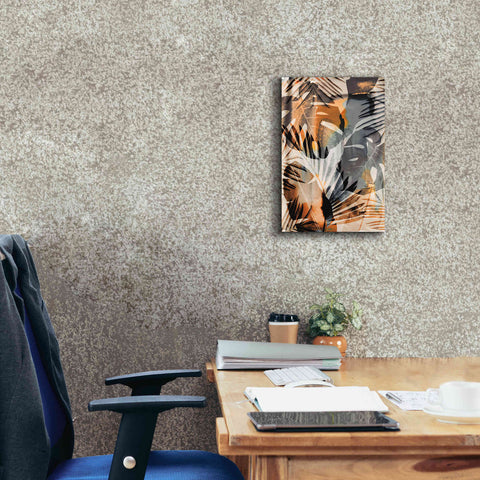 Image of 'Exotic Journey Orange' by Andrea Haase Giclee Canvas Wall Art,12 x 18