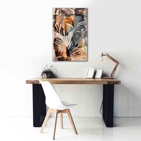Image of 'Exotic Journey Orange' by Andrea Haase Giclee Canvas Wall Art,26 x 40