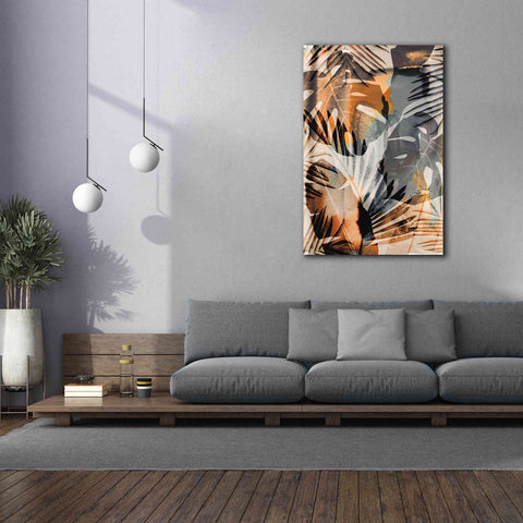 Image of 'Exotic Journey Orange' by Andrea Haase Giclee Canvas Wall Art,40 x 60