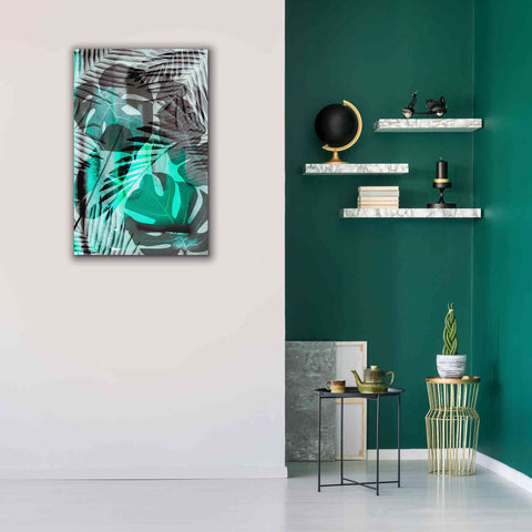 Image of 'Exotic Night Green' by Andrea Haase Giclee Canvas Wall Art,26 x 40