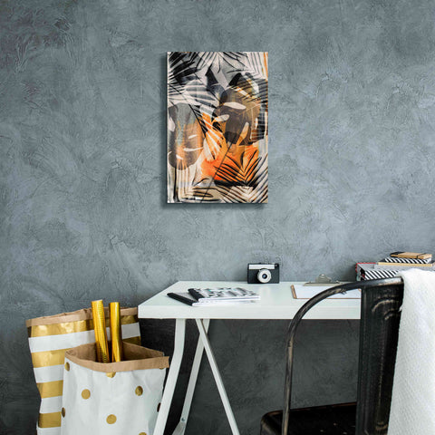 Image of 'Exotic Adventure Orange' by Andrea Haase Giclee Canvas Wall Art,12 x 18