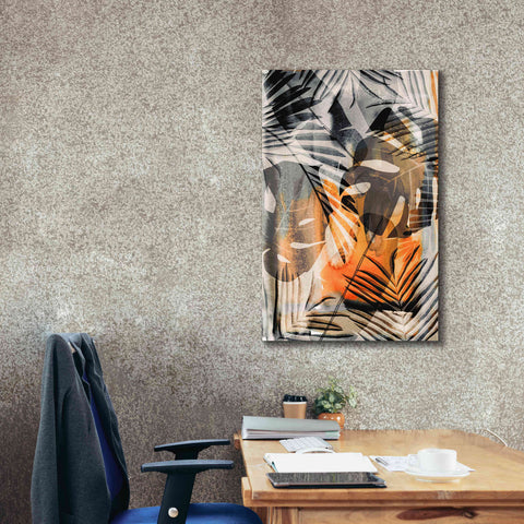 Image of 'Exotic Adventure Orange' by Andrea Haase Giclee Canvas Wall Art,26 x 40