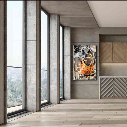 Image of 'Exotic Adventure Orange' by Andrea Haase Giclee Canvas Wall Art,40 x 60