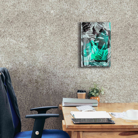 Image of 'Exotic Adventure Green' by Andrea Haase Giclee Canvas Wall Art,12 x 18