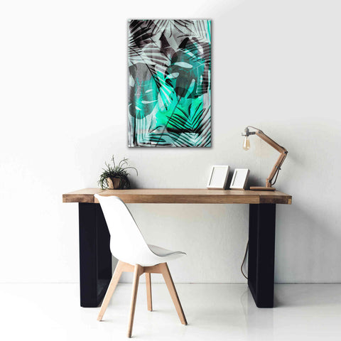 Image of 'Exotic Adventure Green' by Andrea Haase Giclee Canvas Wall Art,26 x 40