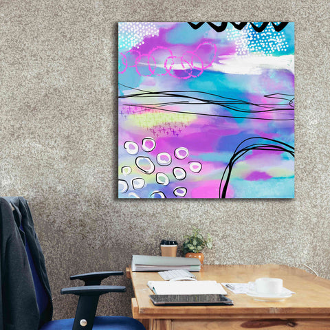 Image of 'Abstract Summer Dream' by Andrea Haase Giclee Canvas Wall Art,37 x 37