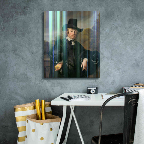 Image of 'History Meets Future III' by Andrea Haase Giclee Canvas Wall Art,20 x 24