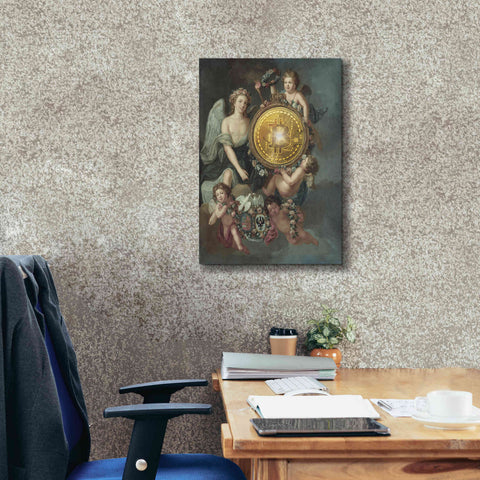 Image of 'History Meets Future IV' by Andrea Haase Giclee Canvas Wall Art,18 x 26