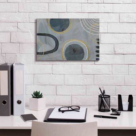 Image of 'Golden Line Intention' by Andrea Haase Giclee Canvas Wall Art,18 x 12