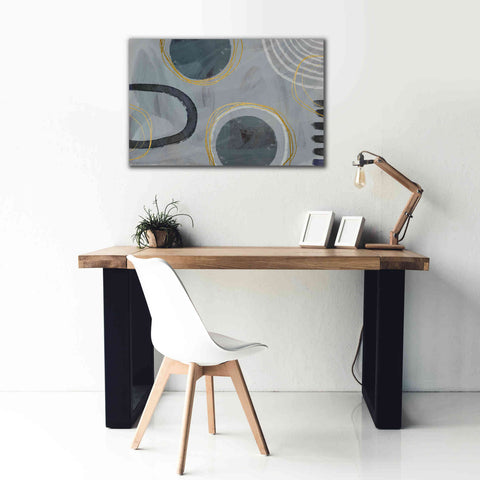 Image of 'Golden Line Intention' by Andrea Haase Giclee Canvas Wall Art,40 x 26