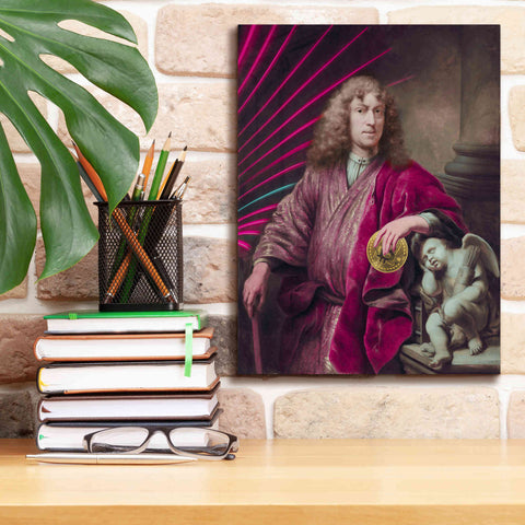 Image of 'History Meets Future I' by Andrea Haase Giclee Canvas Wall Art,12 x 16