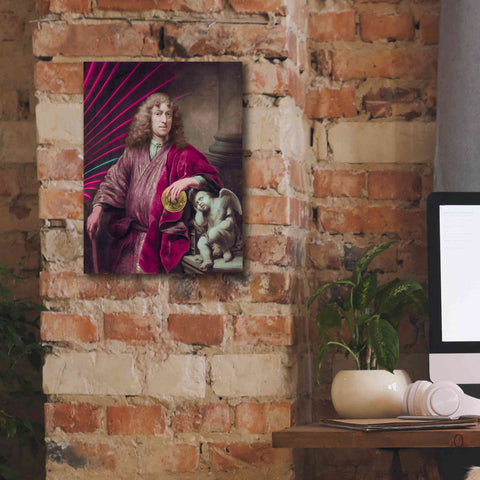 Image of 'History Meets Future I' by Andrea Haase Giclee Canvas Wall Art,12 x 16