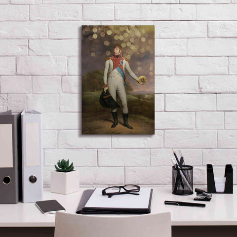 Image of 'History Meets Future II' by Andrea Haase Giclee Canvas Wall Art,12 x 18