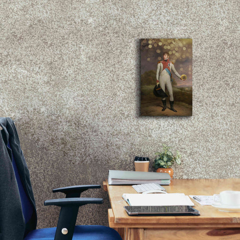 Image of 'History Meets Future II' by Andrea Haase Giclee Canvas Wall Art,12 x 18