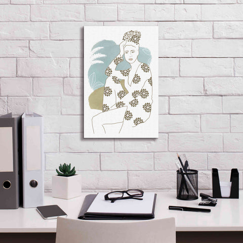 Image of 'Cap Esterel II' by Flora Kouta Giclee Canvas Wall Art,12 x 18