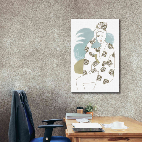 Image of 'Cap Esterel II' by Flora Kouta Giclee Canvas Wall Art,26 x 40