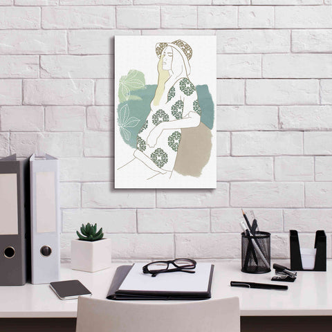 Image of 'Cap Esterel III' by Flora Kouta Giclee Canvas Wall Art,12 x 18