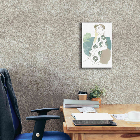 Image of 'Cap Esterel III' by Flora Kouta Giclee Canvas Wall Art,12 x 18