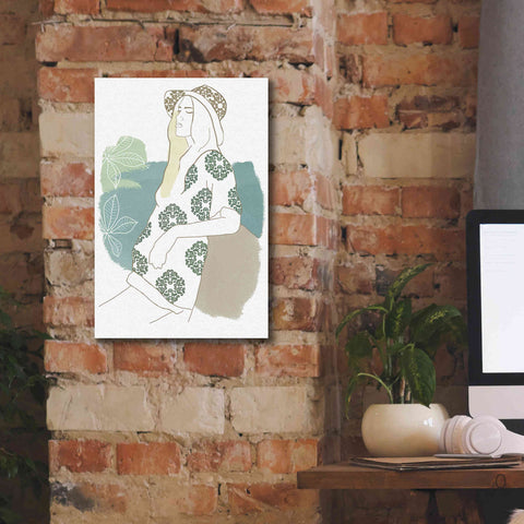 Image of 'Cap Esterel III' by Flora Kouta Giclee Canvas Wall Art,12 x 18