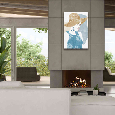 Image of 'Chapeau Boho I' by Flora Kouta Giclee Canvas Wall Art,26 x 40