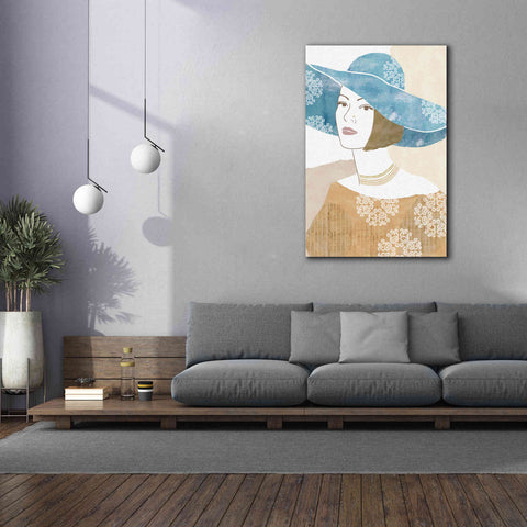 Image of 'Chapeau Boho II' by Flora Kouta Giclee Canvas Wall Art,40 x 60