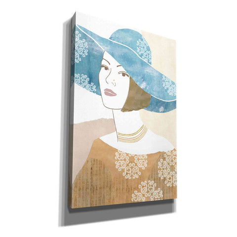 Image of 'Chapeau Boho II' by Flora Kouta Giclee Canvas Wall Art