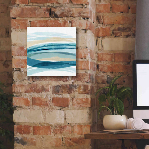 Image of 'Cirrus Flow I' by Flora Kouta Giclee Canvas Wall Art,12 x 12