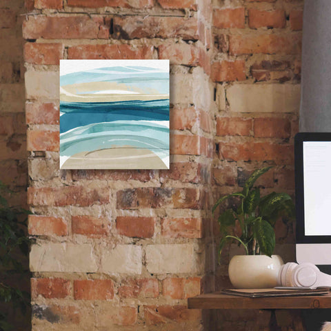 Image of 'Cirrus Flow II' by Flora Kouta Giclee Canvas Wall Art,12 x 12