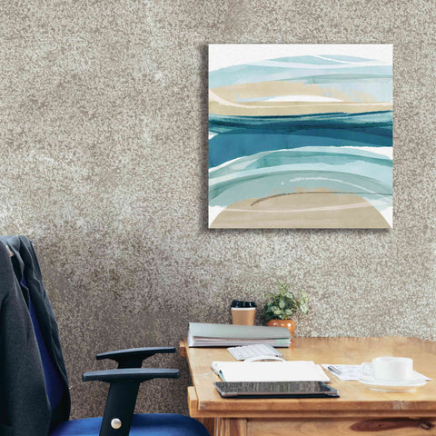 Image of 'Cirrus Flow II' by Flora Kouta Giclee Canvas Wall Art,26 x 26