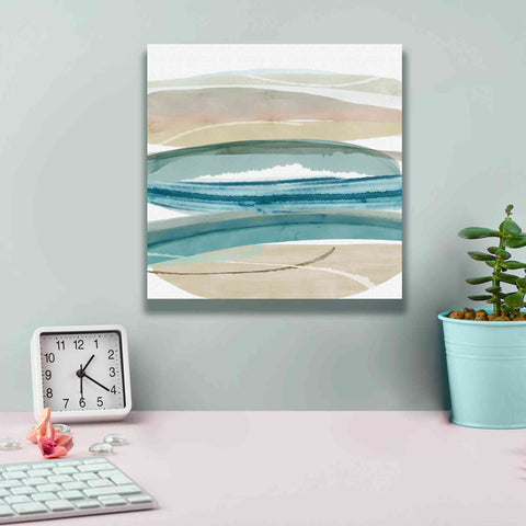 Image of 'Cirrus Flow IV' by Flora Kouta Giclee Canvas Wall Art,12 x 12