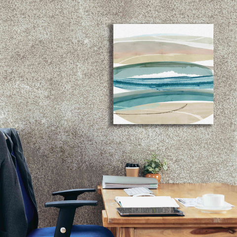 Image of 'Cirrus Flow IV' by Flora Kouta Giclee Canvas Wall Art,26 x 26