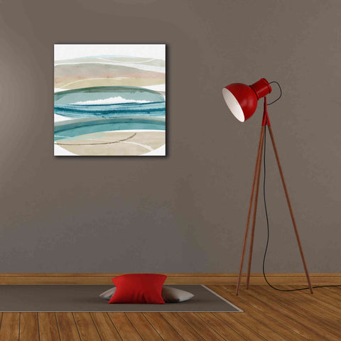 Image of 'Cirrus Flow IV' by Flora Kouta Giclee Canvas Wall Art,26 x 26