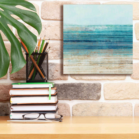 Image of 'Ocean Daydream I' by Flora Kouta Giclee Canvas Wall Art,12 x 12